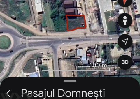 Inchiriez teren pasaj Domnesti Ilfov - 1/3