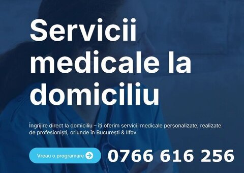 Servicii medicale la domiciliu oriunde in Bucuresti si Ilfov