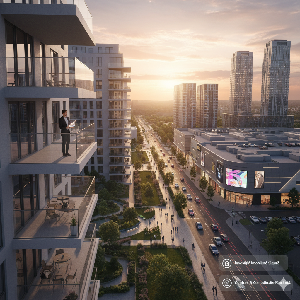 De Ce Să Cumpări un Apartament sau o Garsonieră Lângă Mall? Analiza Imobiliară 2025