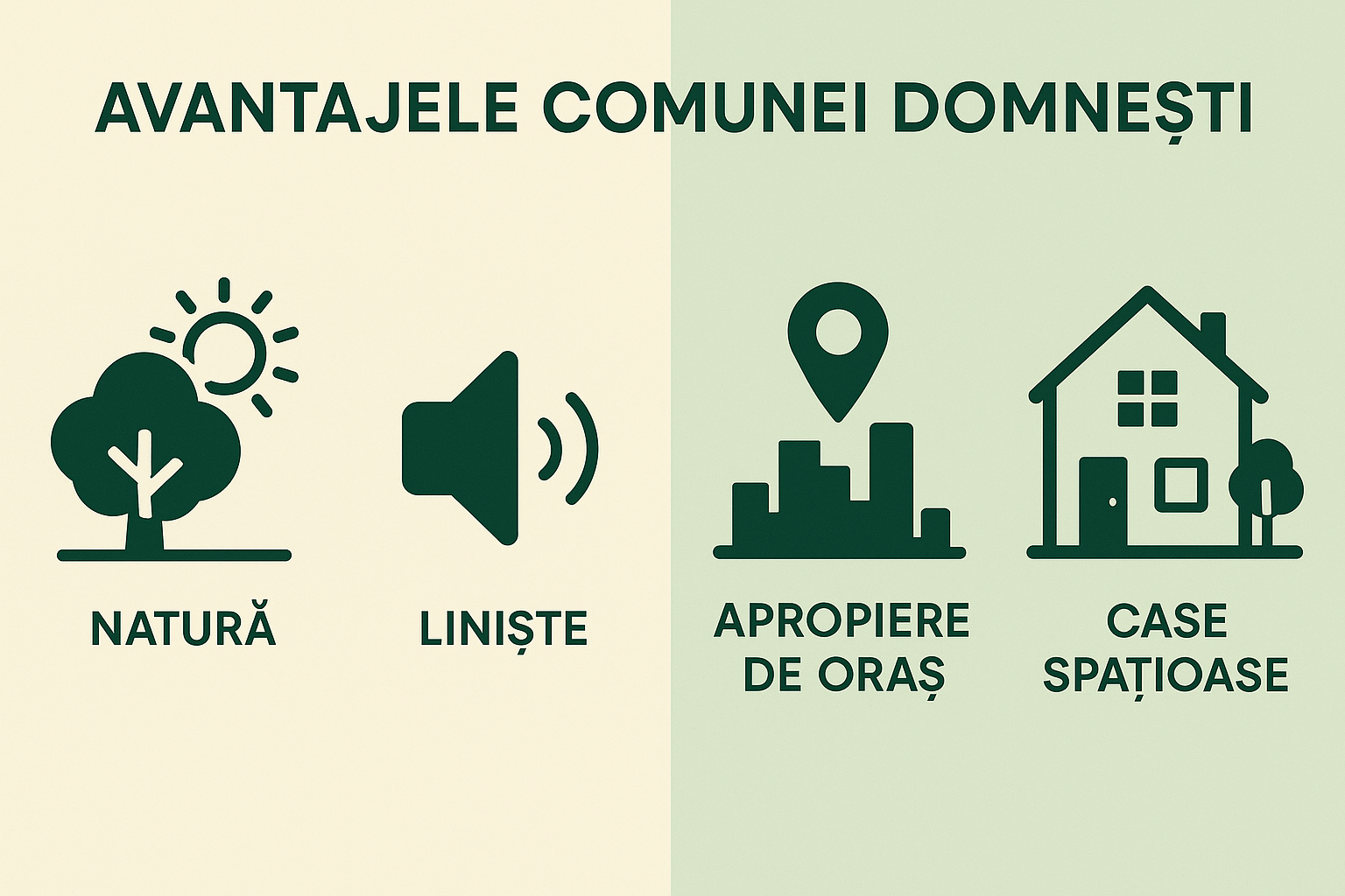 Terenuri în Domnești: De ce este o investiție inteligentă? Beneficii și Avantaje - wxy.ro